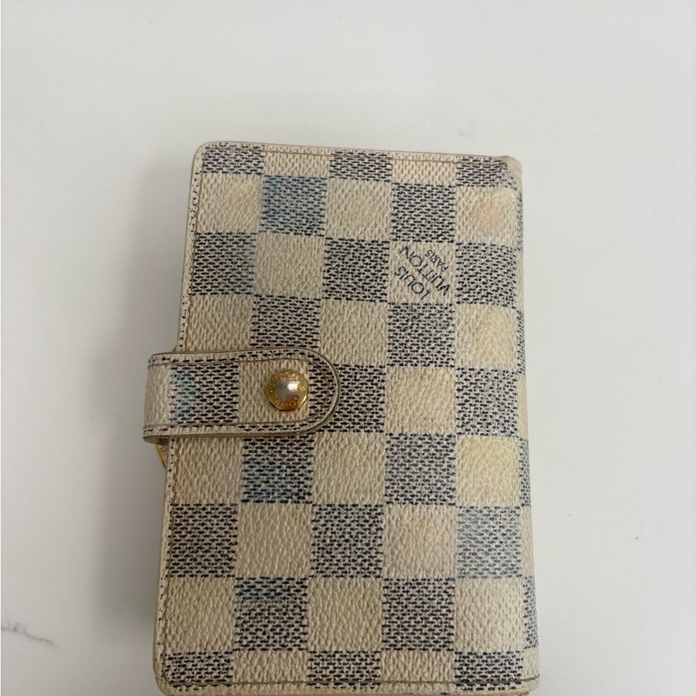 Authentic Louis Vuitton Damier Azur Damier Wallet